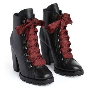 Schultz Zhara lace up booties 7